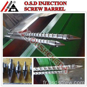 baril de vis d&#39;injection en plastique